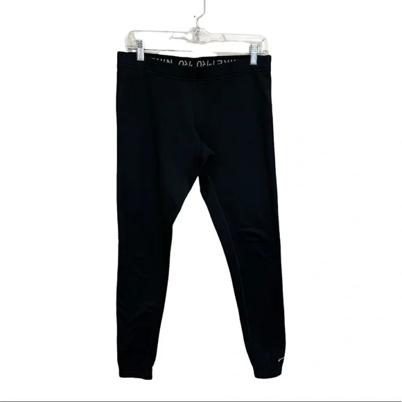 Nike Pants Jumpsuits Nike Pro Fit Dry Black Fleece Lined